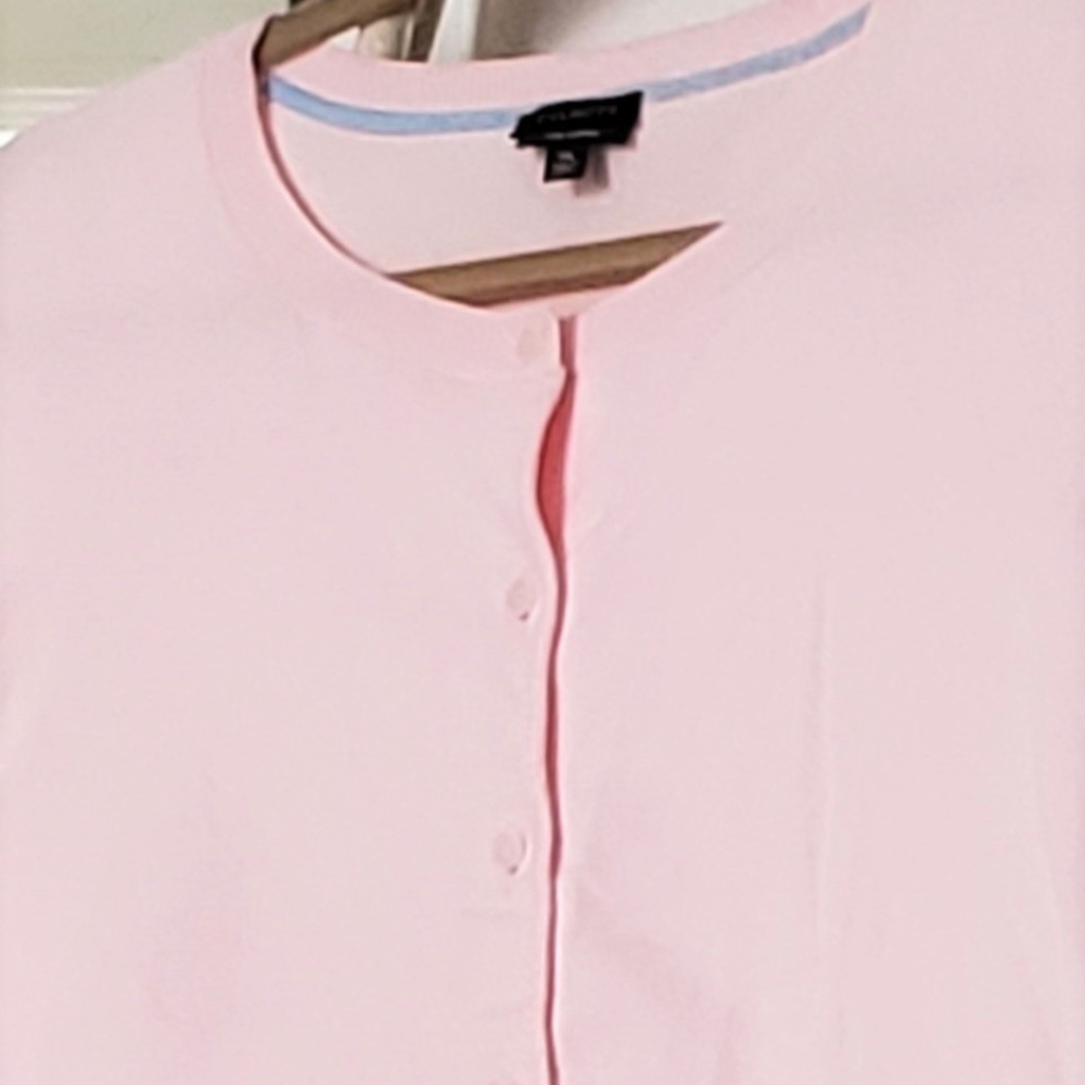 Cotton Cardigan 3/4 Length Sleeves